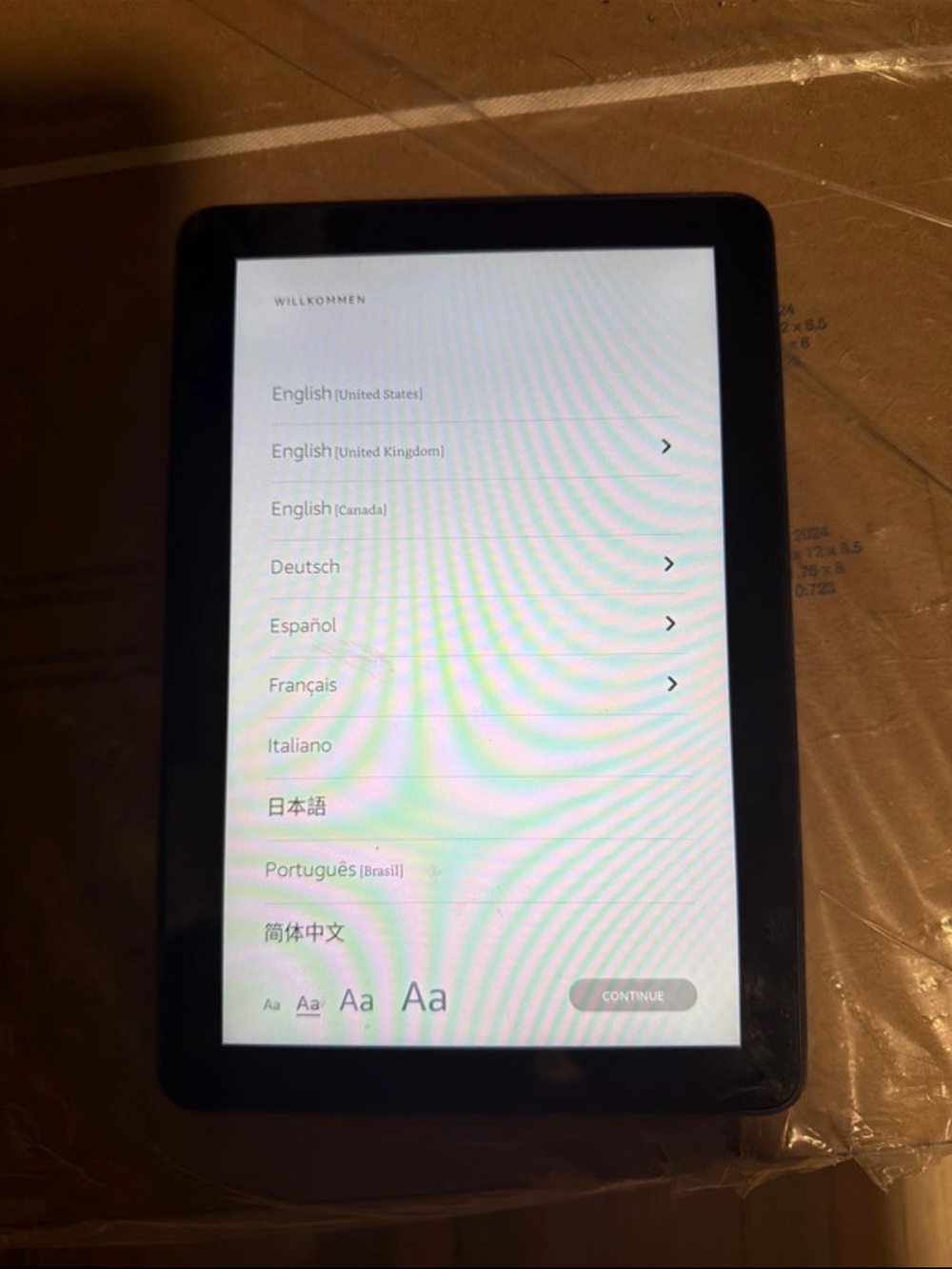 Amazon Kindle 8 HD 12th generation